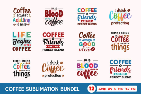 Coffee Sublimation SVG Bundle: A Designer's Review