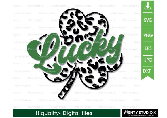 Leopard Shamrock SVG Review: A Stylish St Patrick's Twist