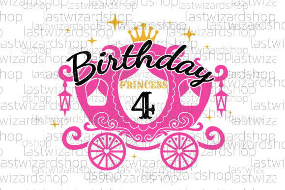 Review: Birthday Princess SVG for 4th Birthday Projects