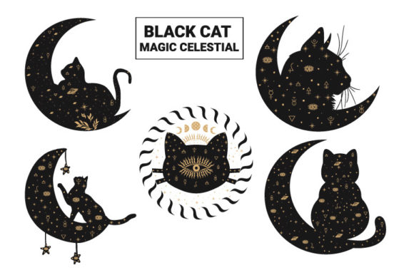 Review: Black Cat Magic Celestial SVG Bundle for Embroidery