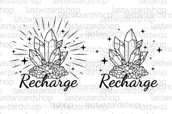 Review: Recharge Crystals SVG for Embroidery Projects