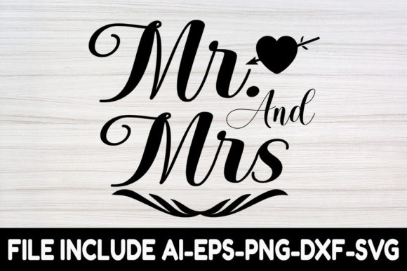 Review: Wedding SVG Design, Mr. and Mrs. for Embroidery