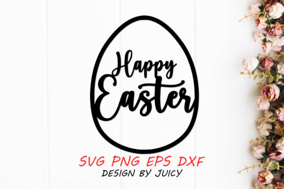 Reviewing the Easter Egg Happy Easter SVG for Cricut