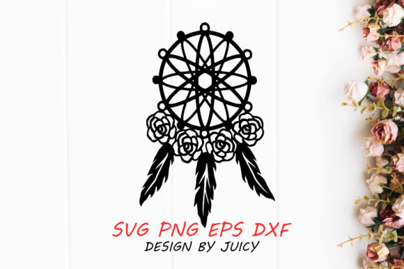 Rose Dream Catcher SVG: A Designer's Review for Stitchers
