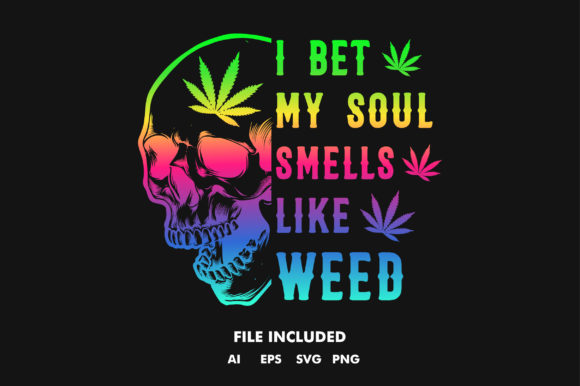 Skull Cannabis Weed T-Shirt SVG: A Designer's Review